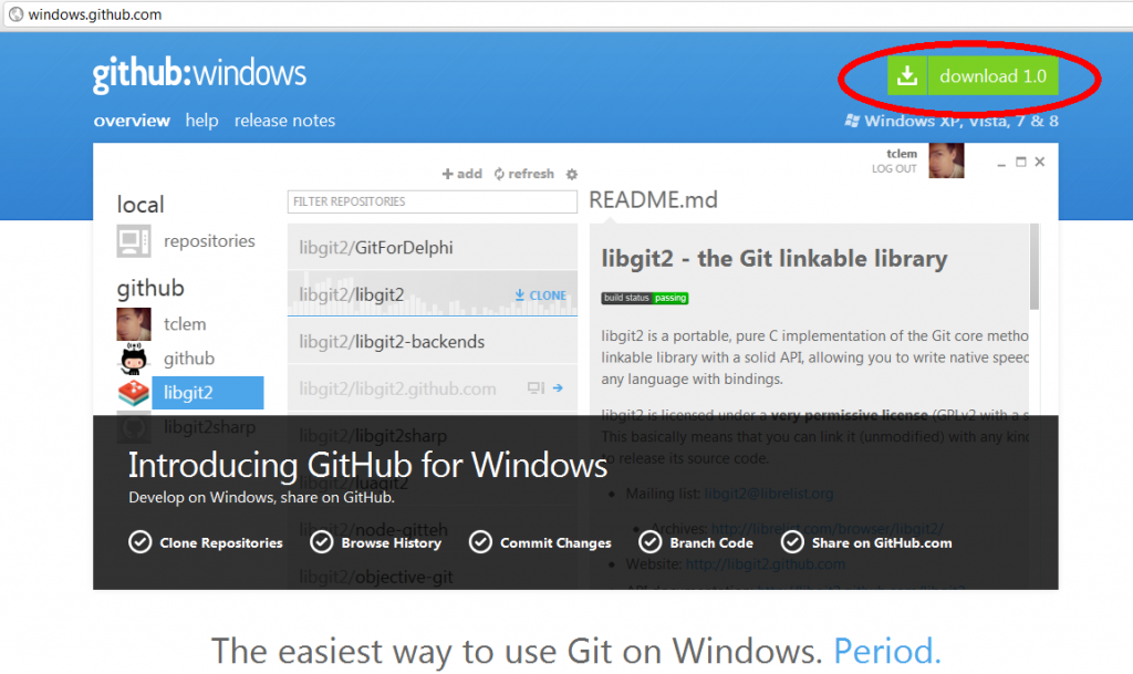 Github for Windows使用图文教程